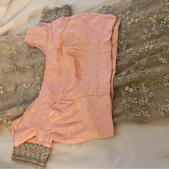 Sabyasachi net stitched saree - Picture 5 of 5